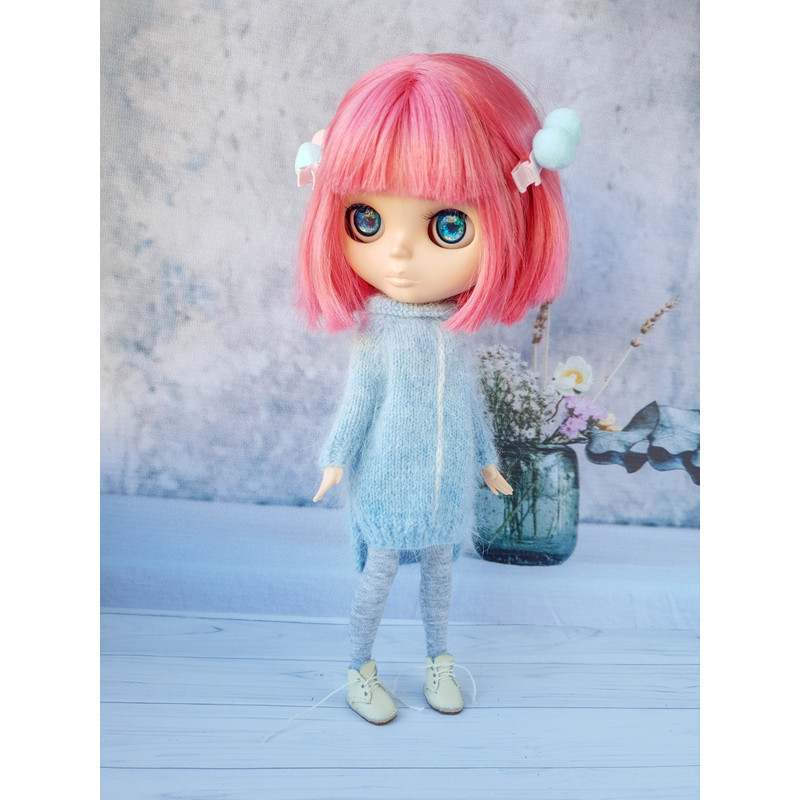 Basic dress for Blythe outfit, Blythe clothes, Blythe simple dress