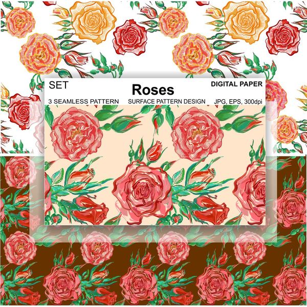 Roses-seamless-pattern-flowers-digital-paper