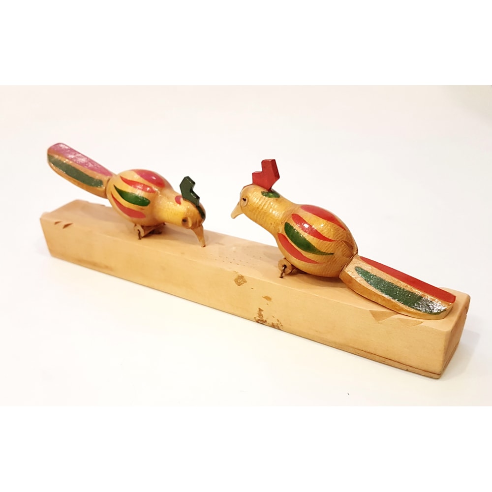 4 USSR Vintage Bogorodsk Wooden Carving Souvenir Toy BIRDIES 1980s.jpg