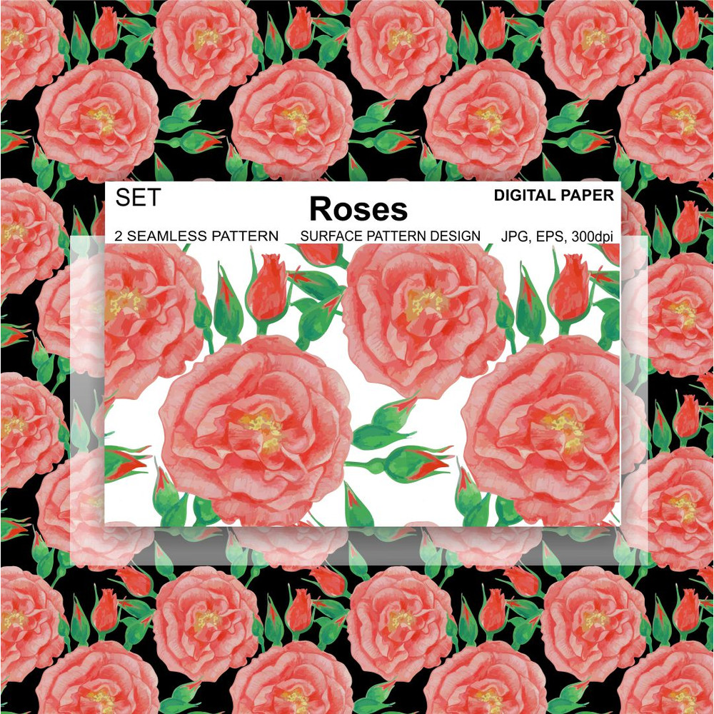 Roses-seamless-pattern-flowers