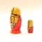 3 Vintage USSR Wooden Nesting Small Doll MATRESHKA set 2 pcs 1980s.jpg