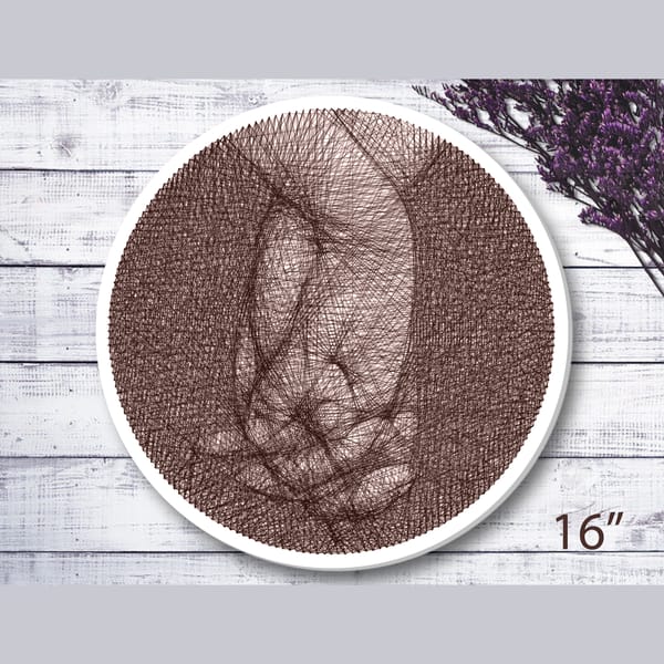 String art patterns Hands, String art kit DIY gift idea for - Inspire ...