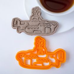 yellow submarine cookie cutter | the beatles