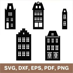 House svg, houses svg, house dxf, houses dxf, house png, houses png, house template, house cut file, house laser cut