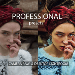 50 Camera Raw presets | professiona presets | desktop presets | presets photoshop | disktop lightroom | presets ACR | li