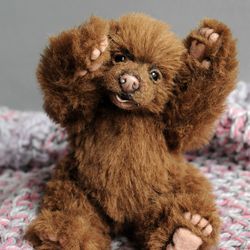 SOLD Realistic toy bear cub Gingerbread
