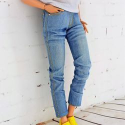 Light blue jeans for Barbie Petite doll and other similar dolls