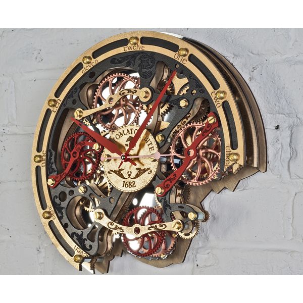 automaton-bite-Khokhloma-moving-gear-handcrafted-wooden-wall-clock-by-woodandroot-steampunk-russian-traditional-ornament-2.jpg