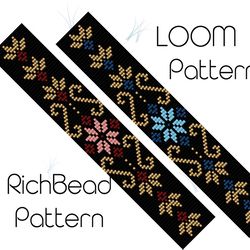 loom beading paterns beadwork bracelet patterns square stitch seed bead patterns miyuki delica beaded cuff 548 21.09.22