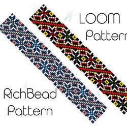 beadwork bracelet patterns loom beading square stitch seed bead pattern miyuki delica beaded cuff 419 21.09.22