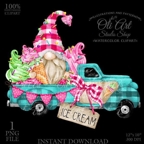Ice cream truck gnome_2.JPG