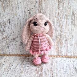 crochet bunny toy crochet toy stuffed animals crochet bunny baby gift cute bunny doll