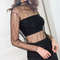 Black Mesh Top Womens Lace Transparent Long Sleeve Sheer Top Floral (2).jpg