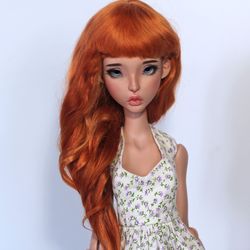 Alpaca wig for Ellana Lillycat Cerisedolls