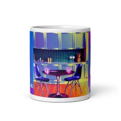 abstract coffee mug