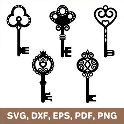 Key svg, keys svg, key dxf, keys dxf, key png, keys png, key template, key clipart, key clipart, key cutout, SVG, DXF