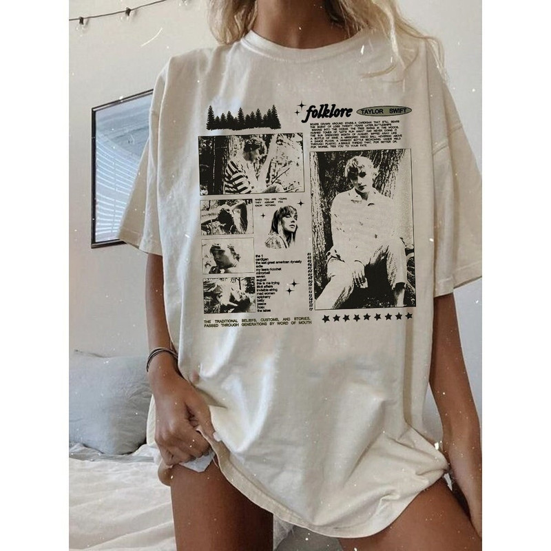Folklore Tracklist Shirt, Folklore Shirt, Folklore Merch, Taylor Gift, TS Merch, Taylor Merch, Forest Shirt.jpg