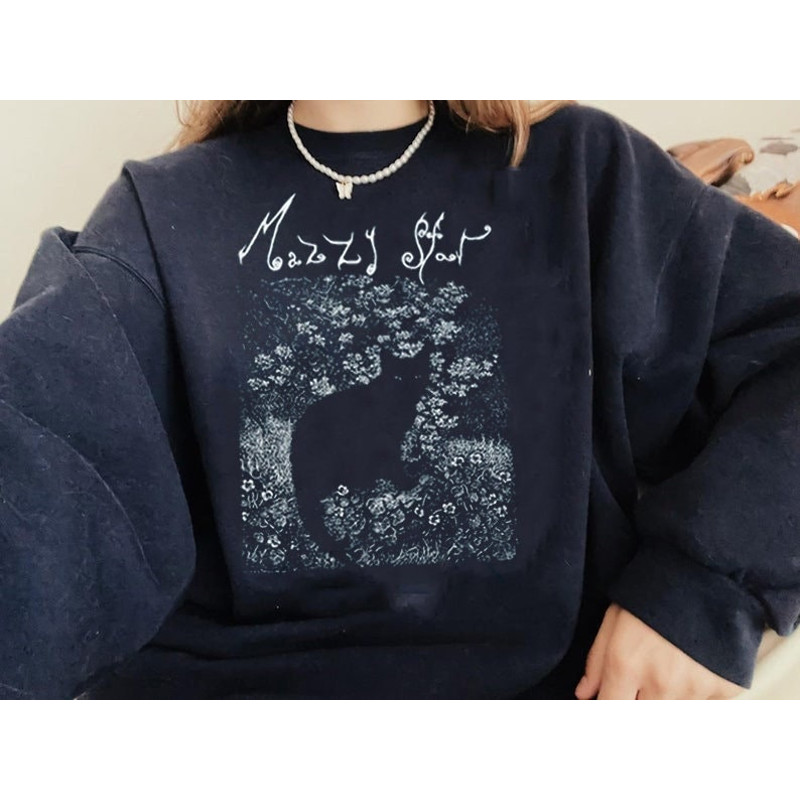 Mazzy Star Cat T-Shirt, 90s Alternative Rock, Hope Sandoval Tee.jpg