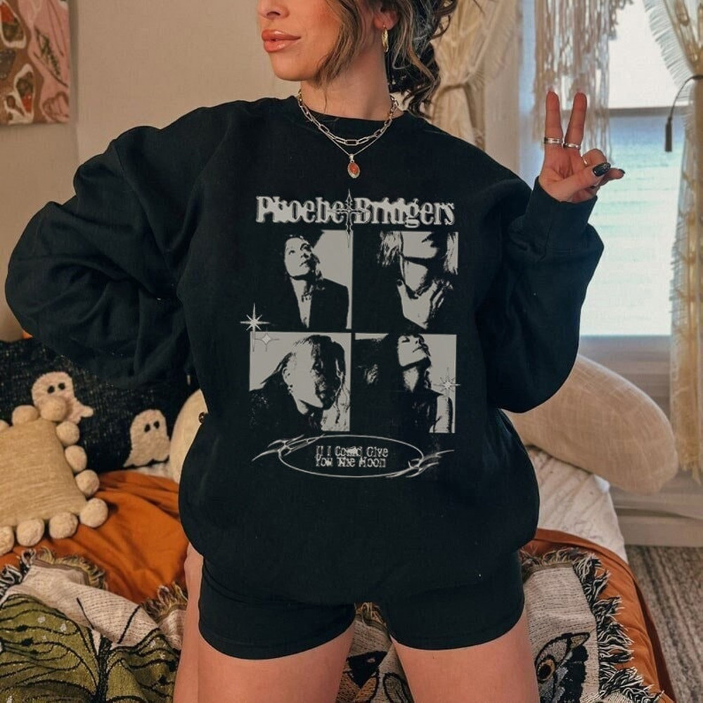 Phoebe Bridgers Vintage Shirt, Phoebe Bridgers Vintage Shirt, Lyric Tee, Vintage Retro Reunion Tour Indie Rock Aesthetic Band Crewneck.jpg
