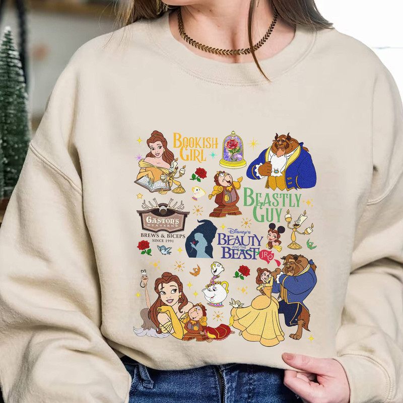Beauty And the Beast Shirt Princess Belle Shirt Princess Birthday Shirt Belle Shirt Family Girl Trip Shirt Magic Kingdom.jpg