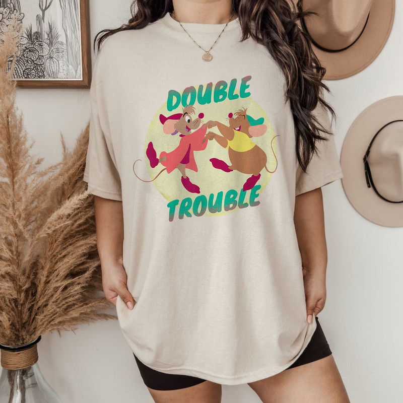 Cinderella Jaq And Gus Shirt Jag Gus Double Trouble T-Shirt Princess Cinderella Shirt Cinderella Mouse Shirt Jaq And Gus Locksmith.jpg