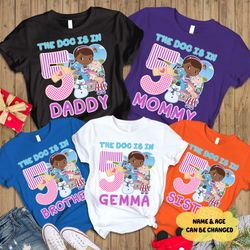 doc mcstuffins birthday shirt, doc mcstuffin birthday shirt, doc mcstuffins name birthday shirt, personalized birthday s