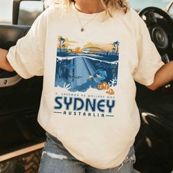finding nemo sydney australia shirt  finding nemo shirt  finding dory shirt  magic kingdom holiday shirt  epcot park shi
