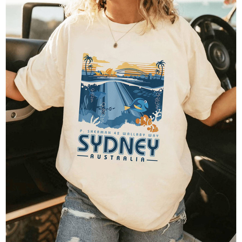 Finding Nemo Sydney Australia Shirt  Finding Nemo Shirt  Finding Dory Shirt  Magic Kingdom Holiday Shirt  Epcot Park Shirt.jpg