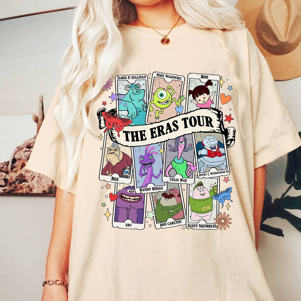 Monster Inc The Eras Tour Tarot Card Shirt Monster Inc Shirt Mike And Sulley Shirt James Sullivan Mike Wazowski Shirt Magic Kingdom.jpg