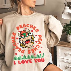 retro bowser peaches shirt peaches peaches peaches bowser lover shirt bowser tee princess peach shirt super mario shi
