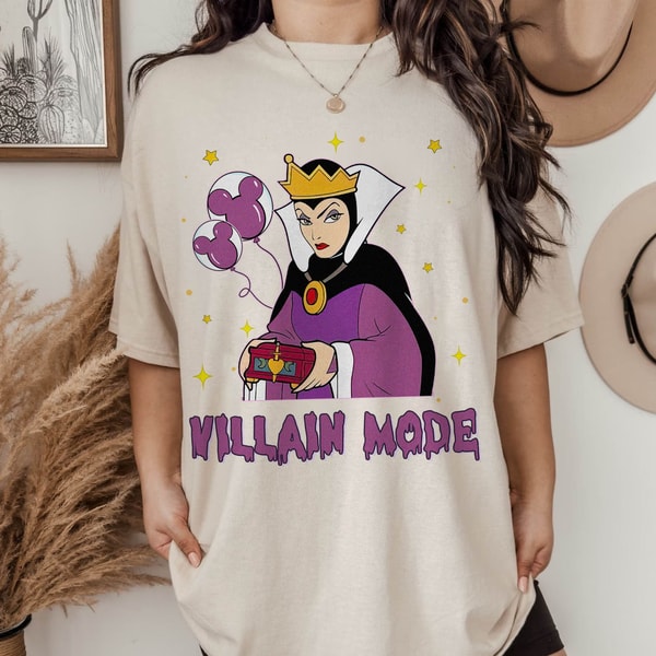 Retro Evil Queen Snow White and The Seven Dwarfs Shirt Witch Poison Apple Villains T-shirt Disneyland Trip Shirt Family Vacation Shirt.jpg