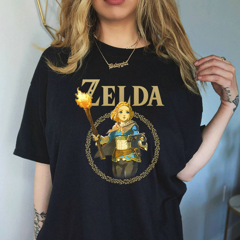 The Legend of Zelda Tears Of The Kingdom Zelda T-Shirt Archaic Shirt Tear Of The Kingdom Shirt Legend of Zelda Zelda Triforce.jpg