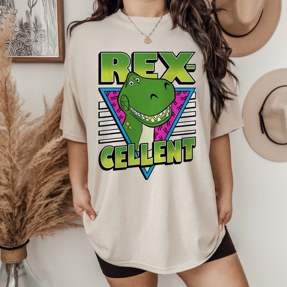 Toy Story 4 Rex-Cellent Retro T-Shirt Funny Toy Story Rex Shirt  Toy Story Land Shirt  Disneyland Trip Shirt.jpg