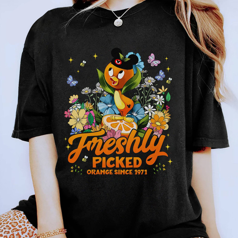 Vintage Orange Bird Shirt  Orange Bird Hello Sunshine Shirt  Family Vacation  Magic Kingdom Birthday Gifts For Kid 1.jpg