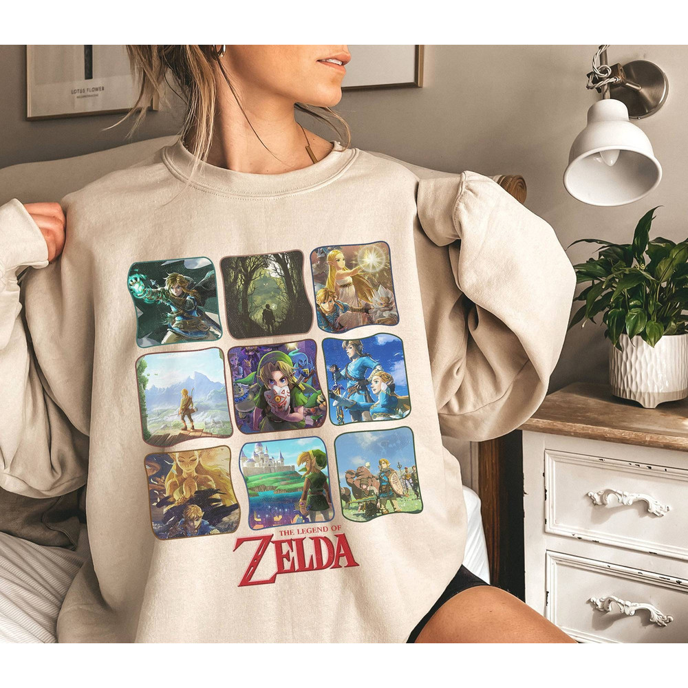 Vintage The Legend of Zelda Tears of the Kingdom T-Shirt  Legend of Zelda Shirt  Breath of the Wild  Tear Of The Kingdom Shirt.jpg
