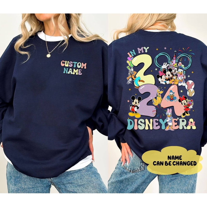 Disneyland 2024 Mickey In My Era Shirt, Disneyland Family 2024 Shirt, Mickey Minnie Eras Tour Shirt, Magic Kingdom, Family Trip 2024 Tee.jpg