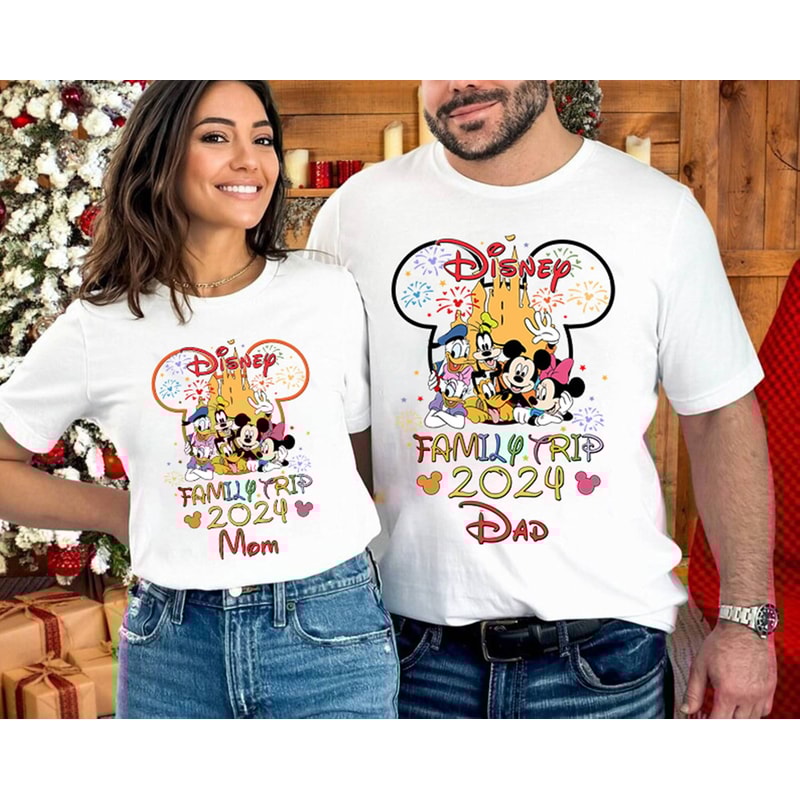 Disneyland Family Vacation 2024 Shirt, Family 2024 Trip Shirt, Custom Family Shirt, Family Trip Shirt, Disneyworld Family Vacation Shirts.jpg