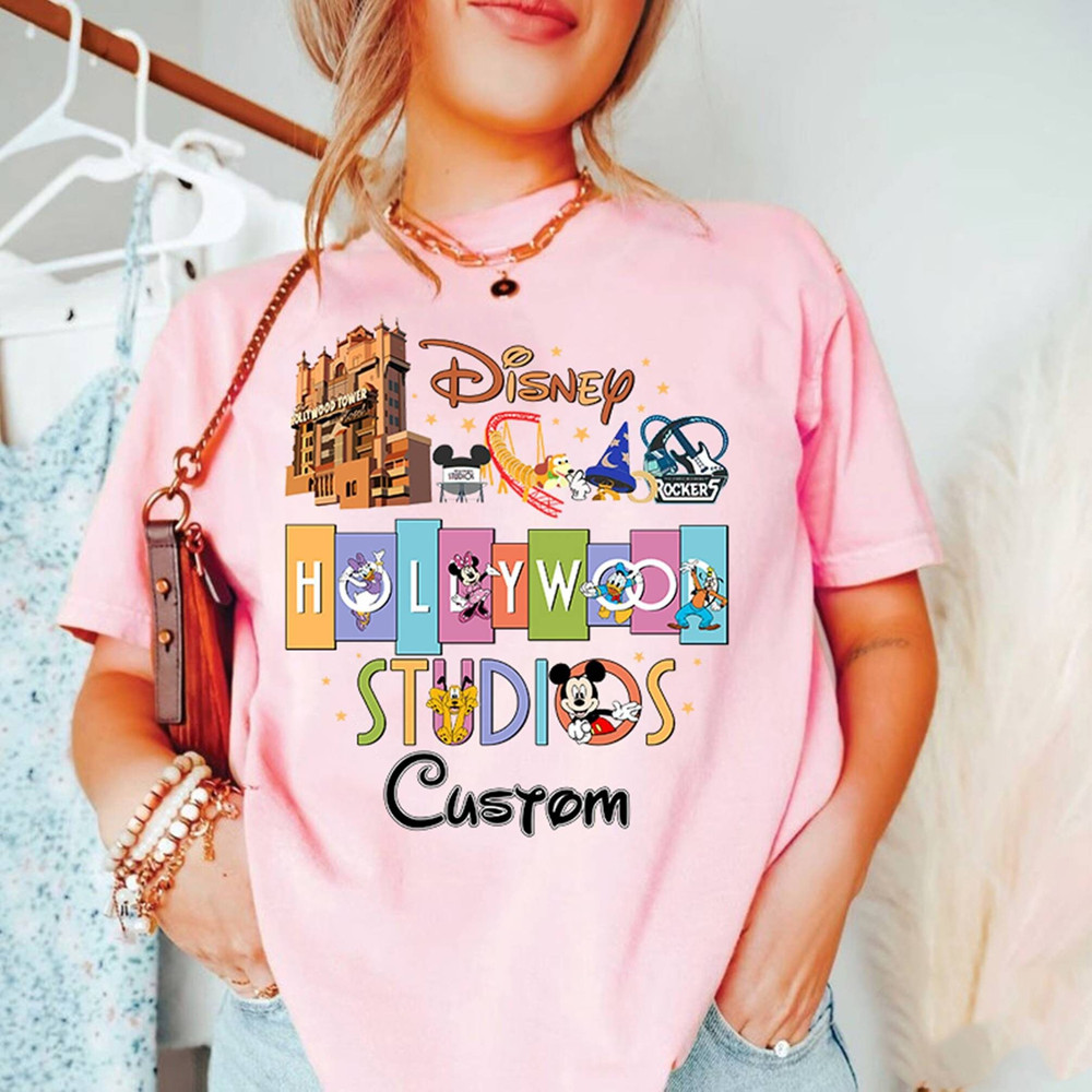 Disneyland Hollywood Studios Custom Shirt, Family 2024 Shirt, Custom Family Shirt, Family Trip Shirt, Disneyworld Family Vacation 2024 Shirt.jpg