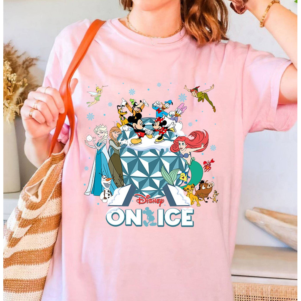 Disneyland On Ice 2023 Shirt  Epcot Shirt  Princess On Ice  Wdw Mickey On Ice Shirt  Disneyland Family Trip Shirt  Disneyworld Shirt.jpg