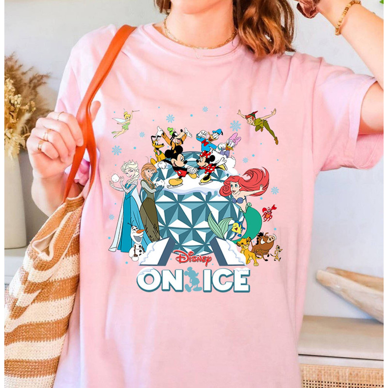 Disneyland On Ice 2023 Shirt  Epcot Shirt  Princess On Ice  Wdw Mickey On Ice Shirt  Disneyland Family Trip Shirt  Disneyworld Shirt.jpg