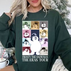 frosty the snowman christmas t-shirt  frosty eras tour shirt  frosty the snowman sweatshirt  frosty and friends shirt  r