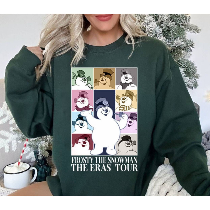 Frosty The Snowman Christmas T-Shirt Frosty Eras Tour Shirt Frosty The Snowman Sweatshirt Frosty And Friends Shirt Rudolph Shirt.jpg