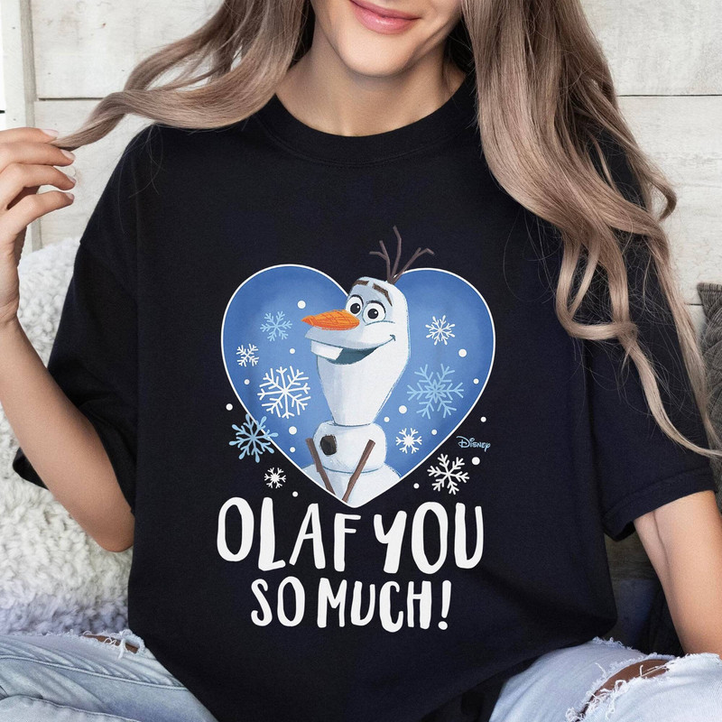 Frozen Olaf You So Much Valentine Shirt, Frozen Olaf Sweatshirt, Olaf Couple Shirt, Disneyland Valentine Shirt, Magic Kingdom Shirt.jpg