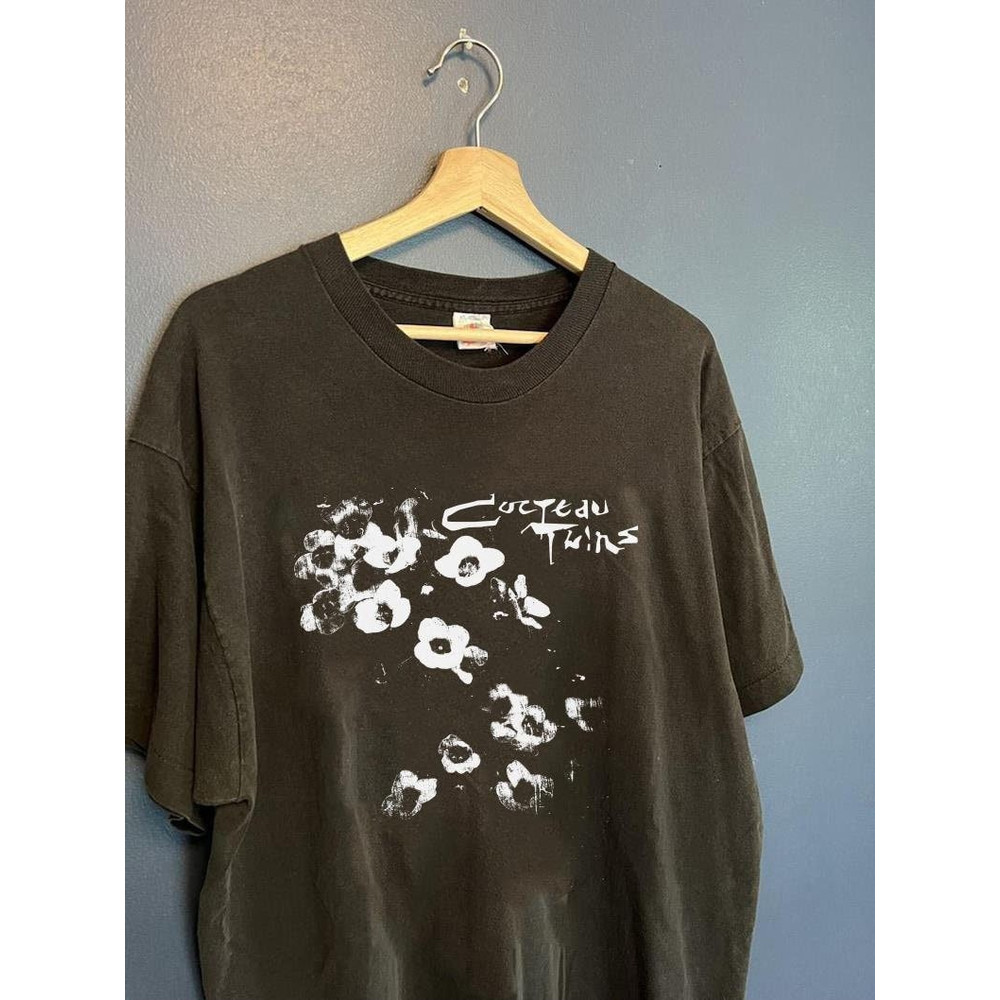 Vintage Cocteau Twins Aesthetic Flower Graphic Artwork shirt, vintage Cocteau Twins Indie band tee, Cocteau Twins Floral merch.jpg