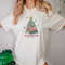 All Booked For Christmas Comfort colors Sweatshirt Gift for Librarian,Bookworm Christmas Hoodie,Christmas Book Tree Sweatshirt,Book Lovers.jpg