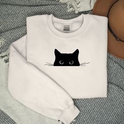 black cat comfort colors t-shirt, black cat gifts, cat mom, cat t shirt, cute kitty, cat halloween shirt, pet shirt, cat