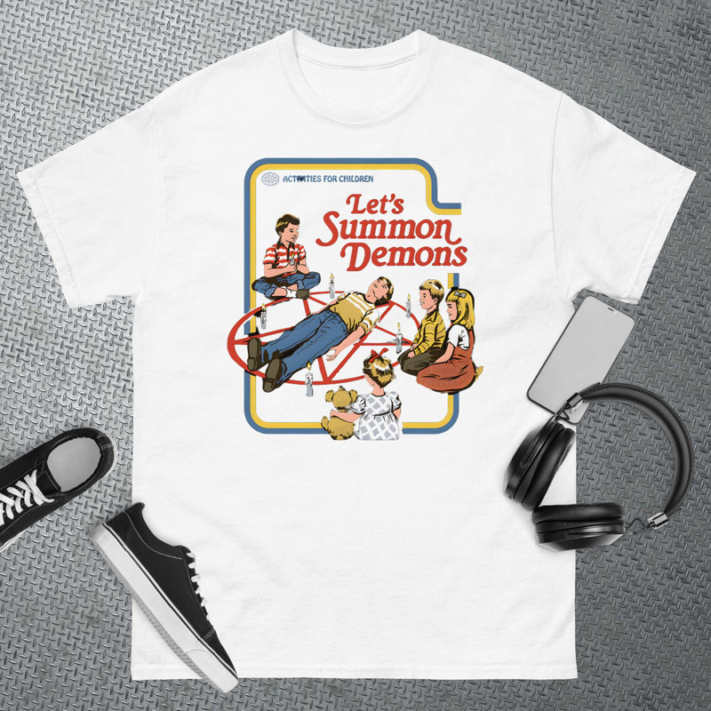Let's Summon Demons, Let's Summon Spirits T-Shirt.jpg