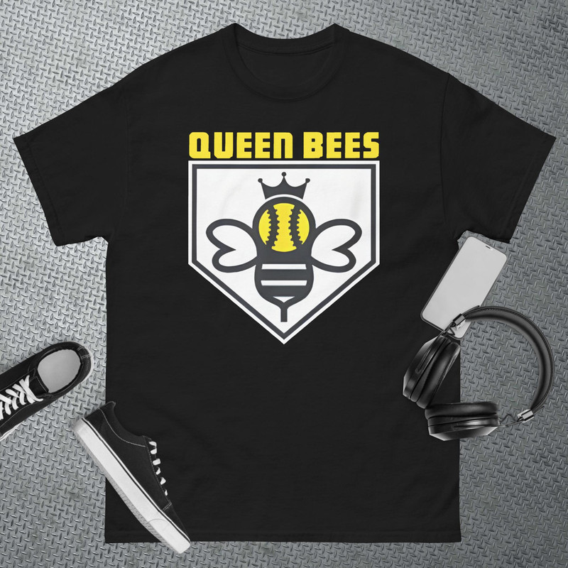 Queen Bees - Tustin Girls Softball Fall 2023 T-Shirt.jpg