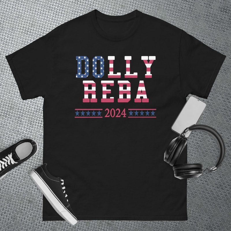 Vintage Dolly And Reba 2024 Make America Fancy Again T-Shirt 1.jpg