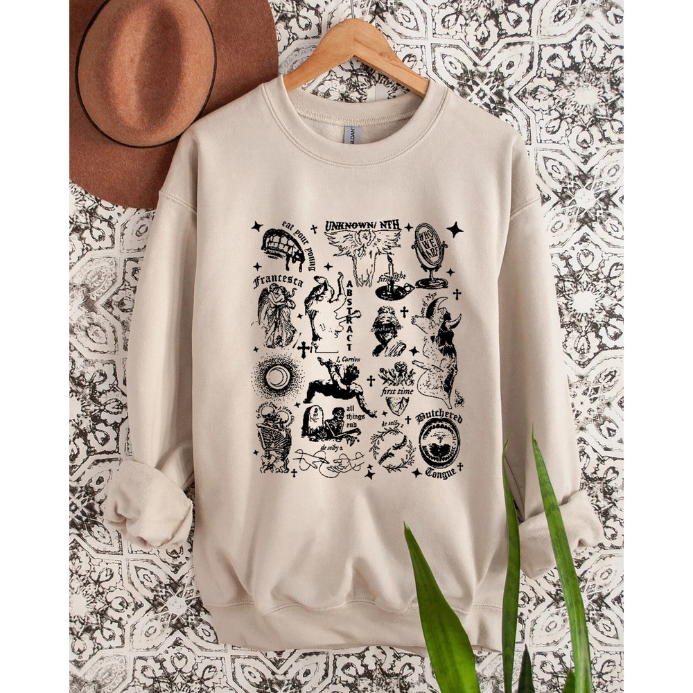 H.o.z.ie.r Unreal Unearth Tour Shirt, No Grave Can Hold My Body Down Tee, Hozier 2023 Tour Merch Tee, Dinner and Diatribes Shirt.jpg